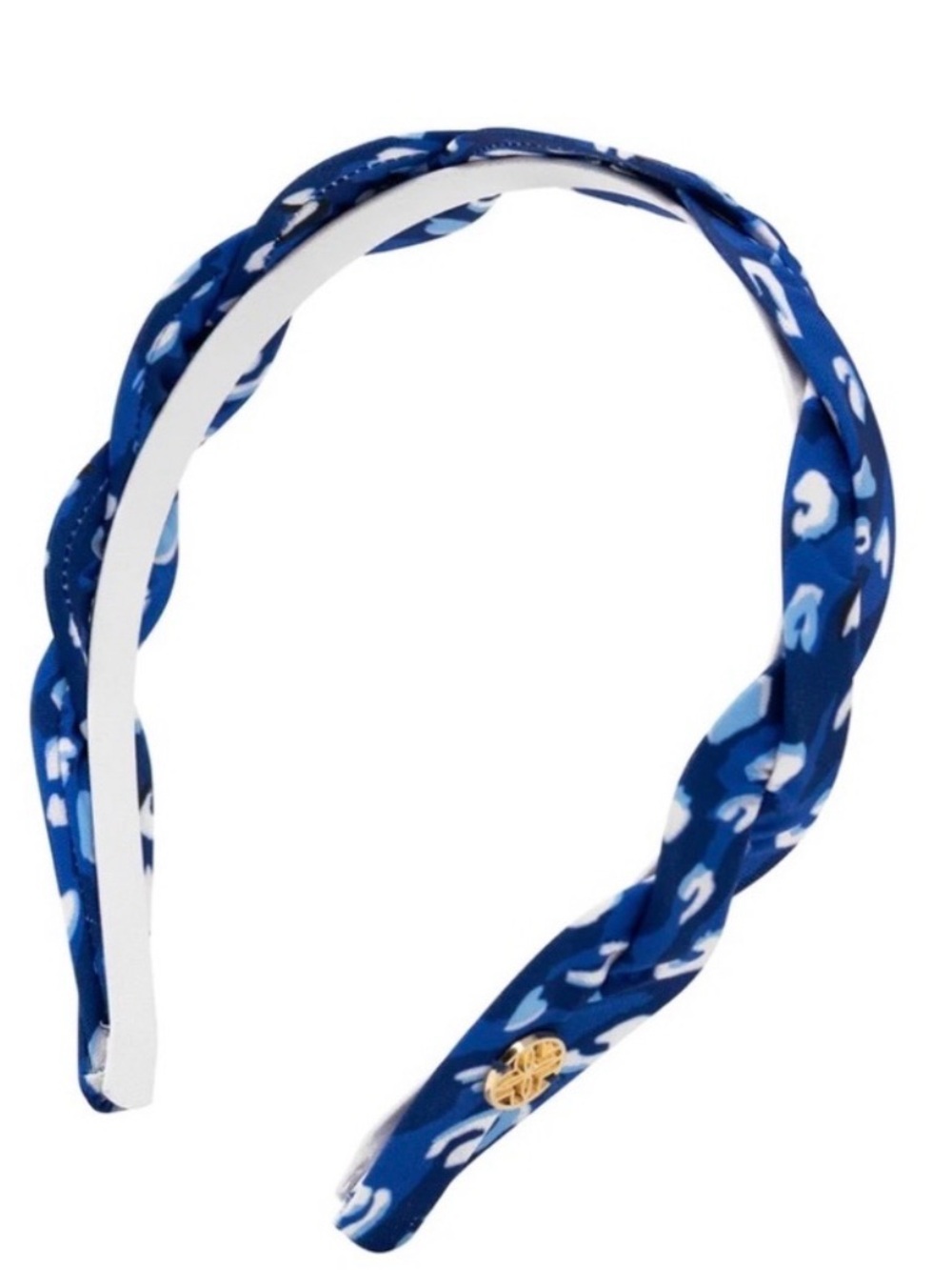 💙🐆 NWT Lilly Pulitzer “You’re An Animal” Woven Twist Headband 🐆💙✨
